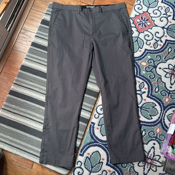 Goodfellow HENNEPIN TECH slim pants wrinkle resist charcoal grey - Picture 2 of 7